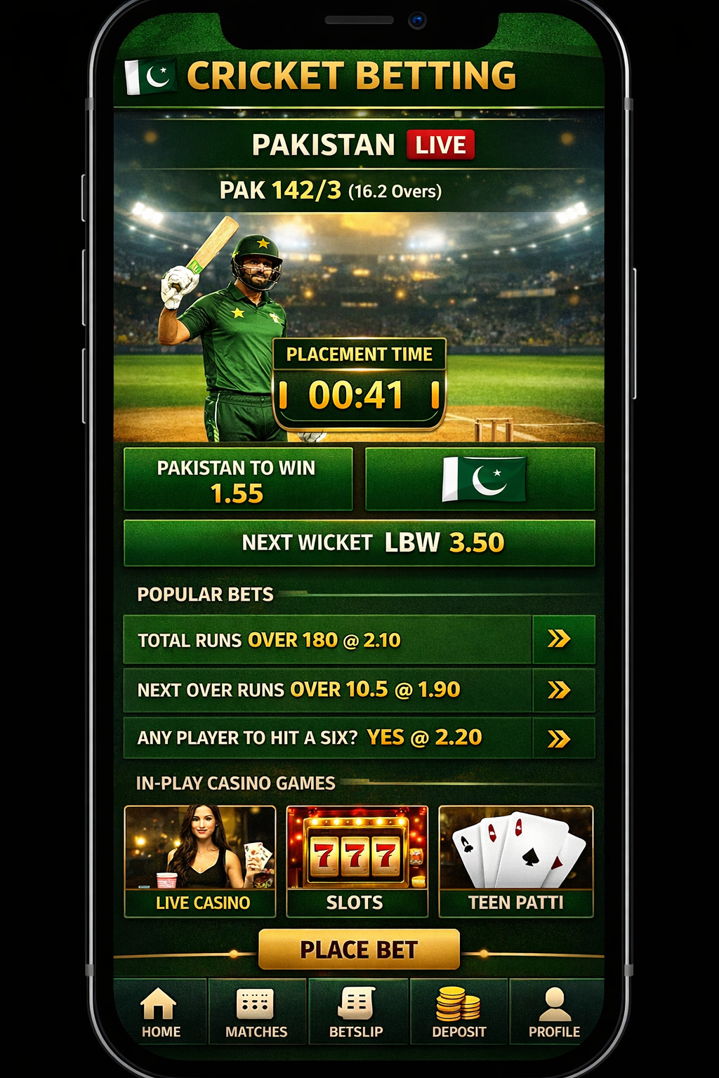 Live Baccarat 1 game